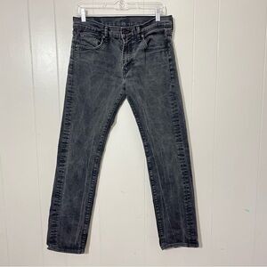 Levi's  Matchstick Skinny Black Jeans Size 31 x34 (31x29.5)Tailored